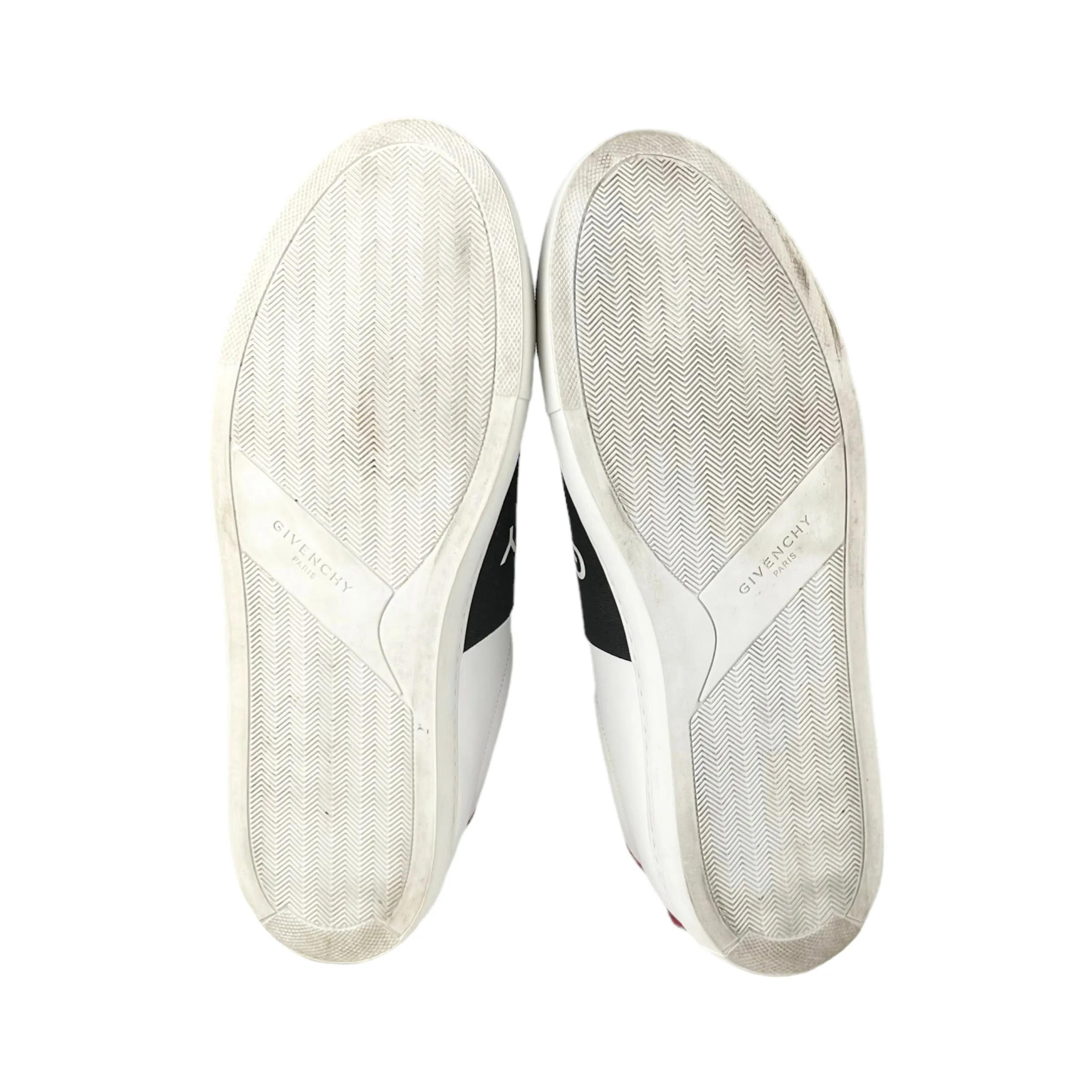 Givenchy Men's Paris Strap White & Fuchsia Sneakers