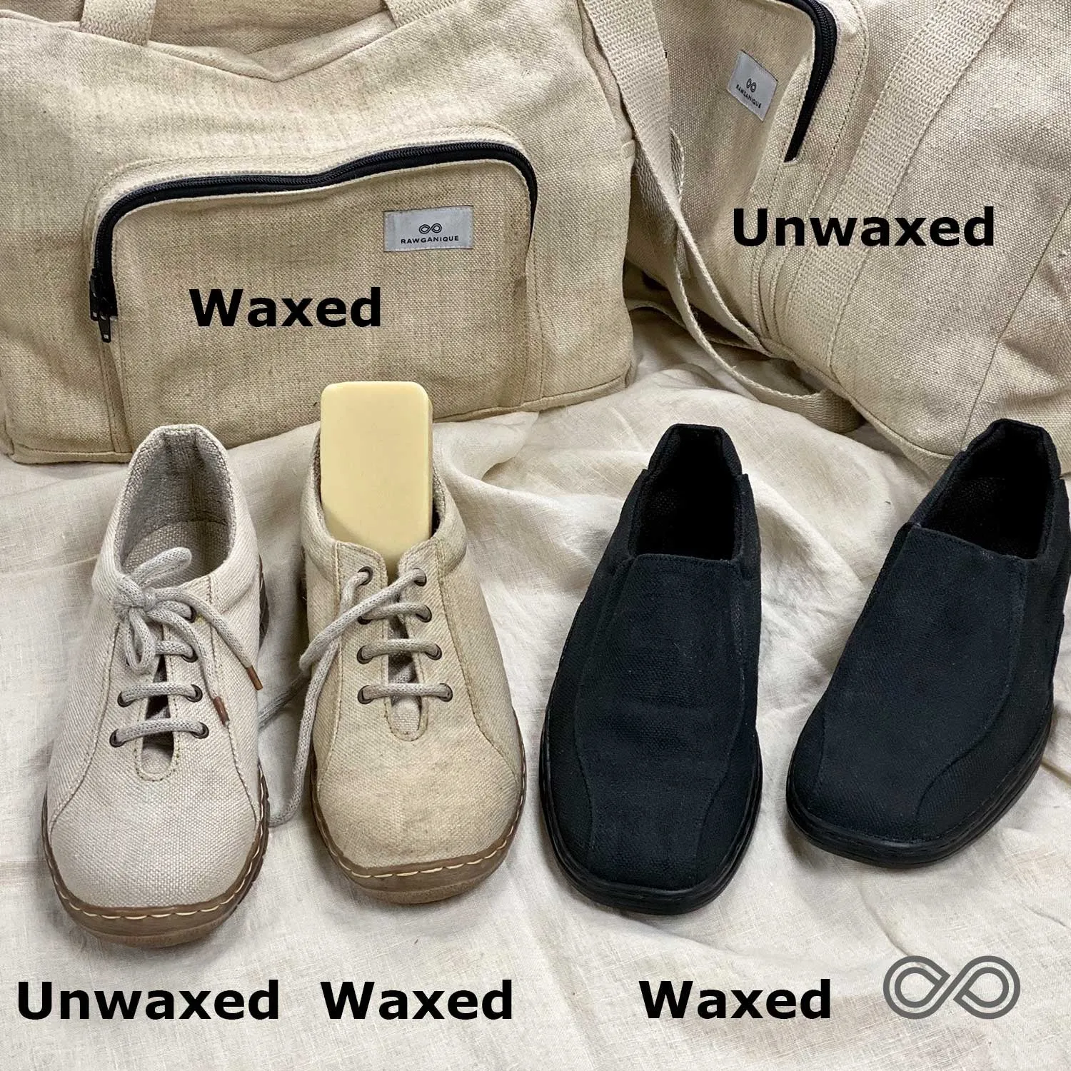 GRIEG Glue-free Handmade Organic Hemp Knit Shoes (Men's Sizes)