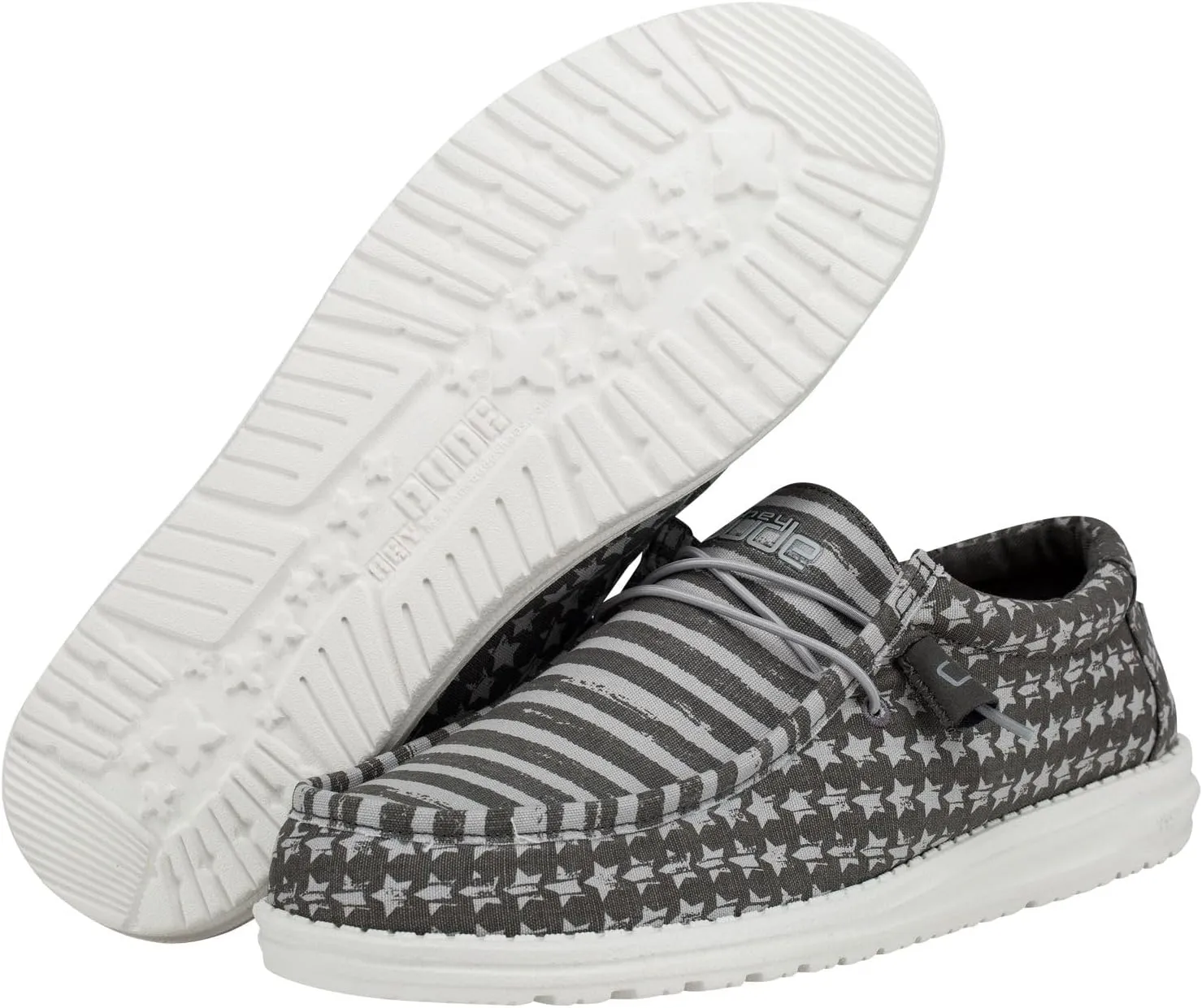 Hey Dude Men's All Wally Styles | Men’s Shoes | Men's Lace Up Loafers | Comfortable & Light-Weight