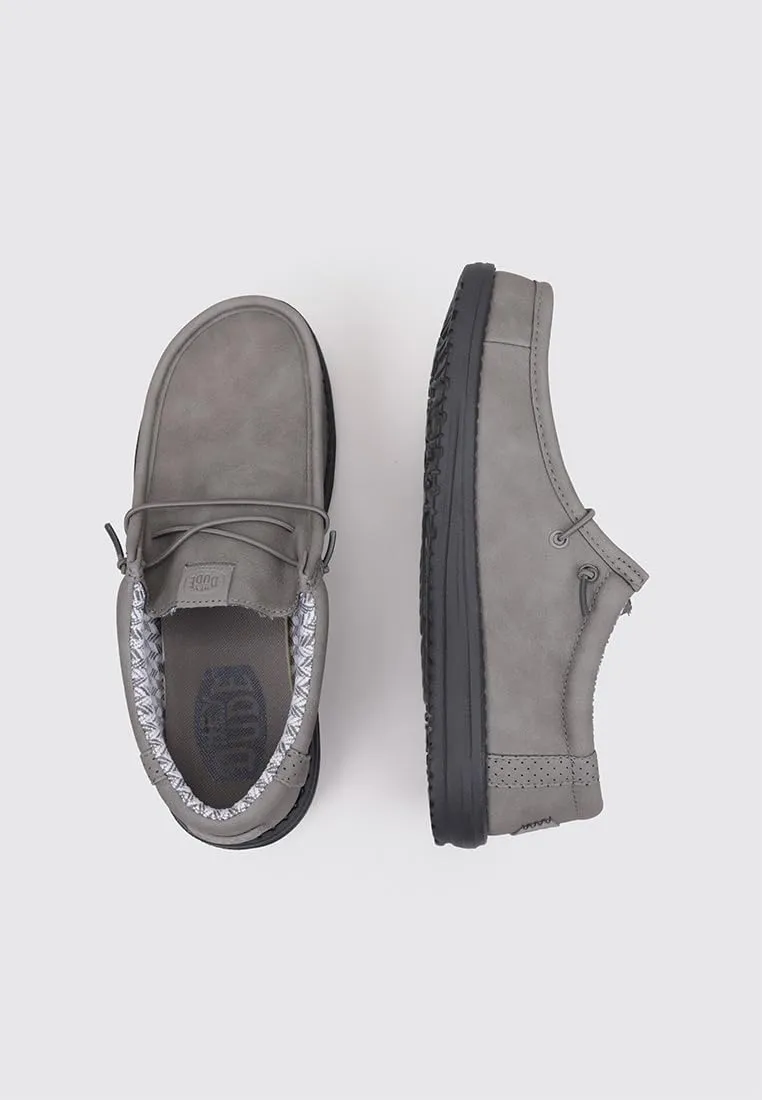 Hey Dude Men's Wally Classic, Men’s Shoes, Men's Slip-on Loafers, Comfortable & Light-Weight