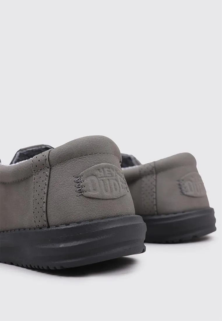 Hey Dude Men's Wally Classic, Men’s Shoes, Men's Slip-on Loafers, Comfortable & Light-Weight