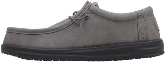 Hey Dude Men's Wally Classic, Men’s Shoes, Men's Slip-on Loafers, Comfortable & Light-Weight