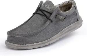 Hey Dude Men’s Wally Loafer Multiple Colors | Men’s Shoes | Men's Lace Up Loafers