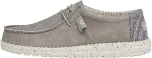 Hey Dude Men's Wally Recycled Leather | Men’s Shoes | Men's Lace Up Loafers | Comfortable & Light-Weight