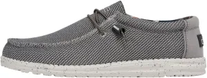 Hey Dude Men's Wally Sox | Retired Men’s Shoes | Men's Lace Up Loafers | Comfortable & Light-Weight