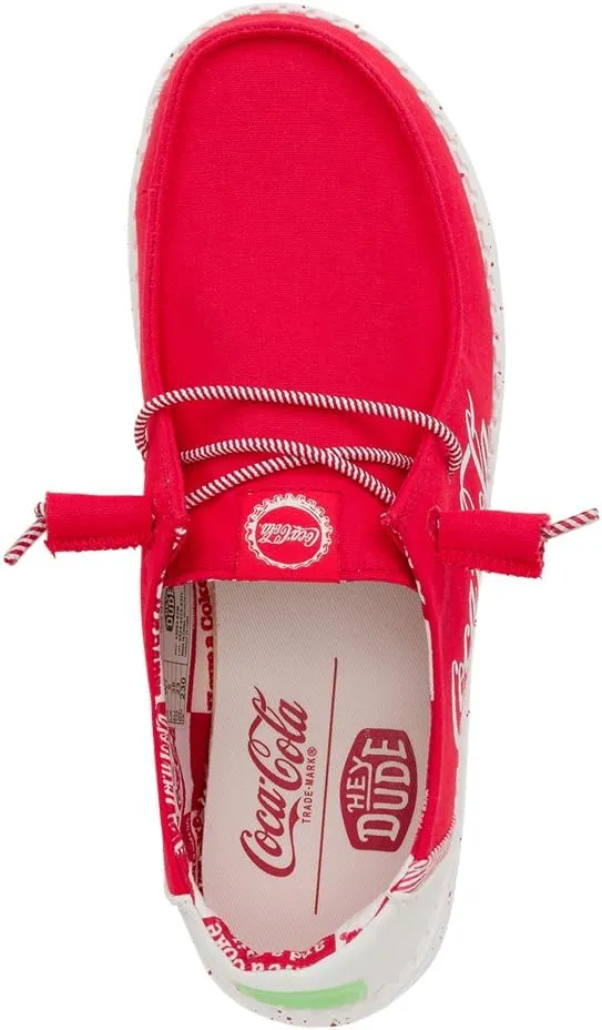 Hey Dude Wendy Coke True, Women’s Shoes, Women’s Slip-on Loafers, Comfortable & Light-Weight
