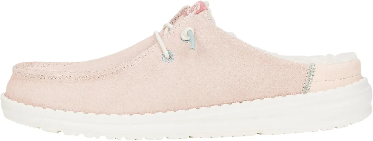 Hey Dude Wendy Slip Warmth Blush Size 5, Women’s Shoes, Women’s Slip-on Loafers, Comfortable & Light-Weight
