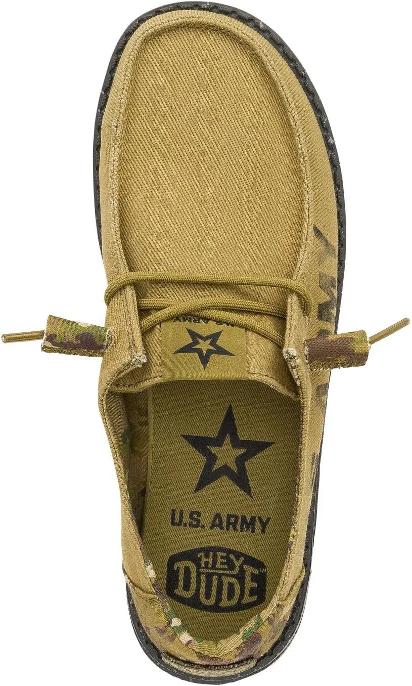 Hey Dude Wendy US Armed Forces, Navy, Army, Women’s Shoes, Women’s Slip-on Loafers, Comfortable & Light-Weight