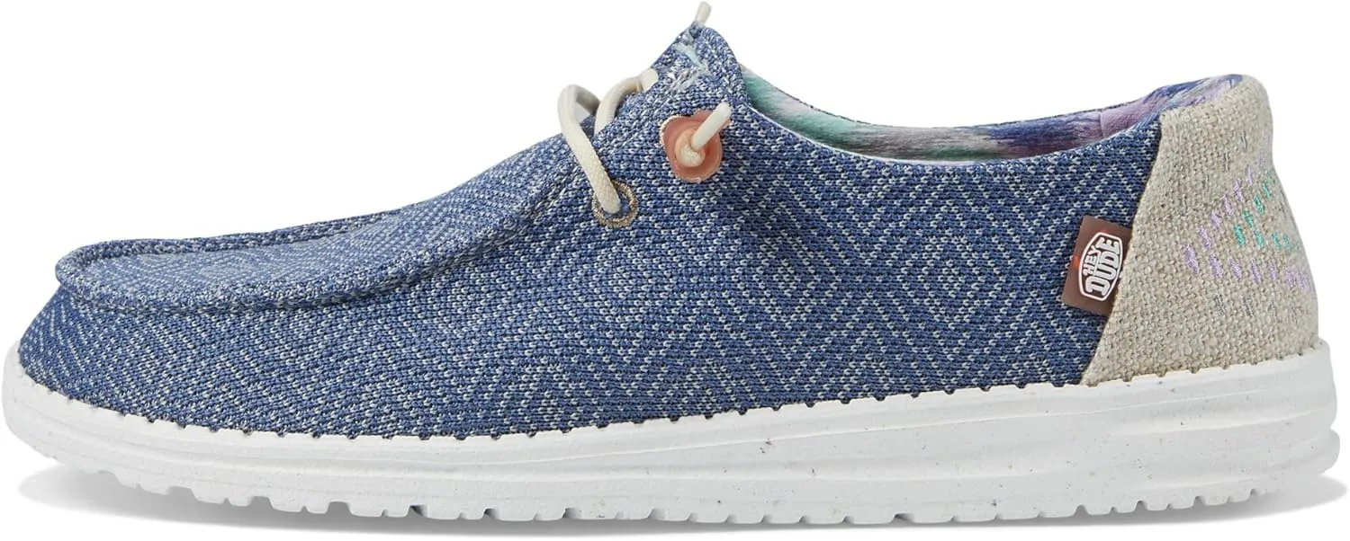 Hey Dude Women's Lily Multiple Colors | Women’s Shoes | Women’s Lace Up Loafers | Comfortable & Light-Weight