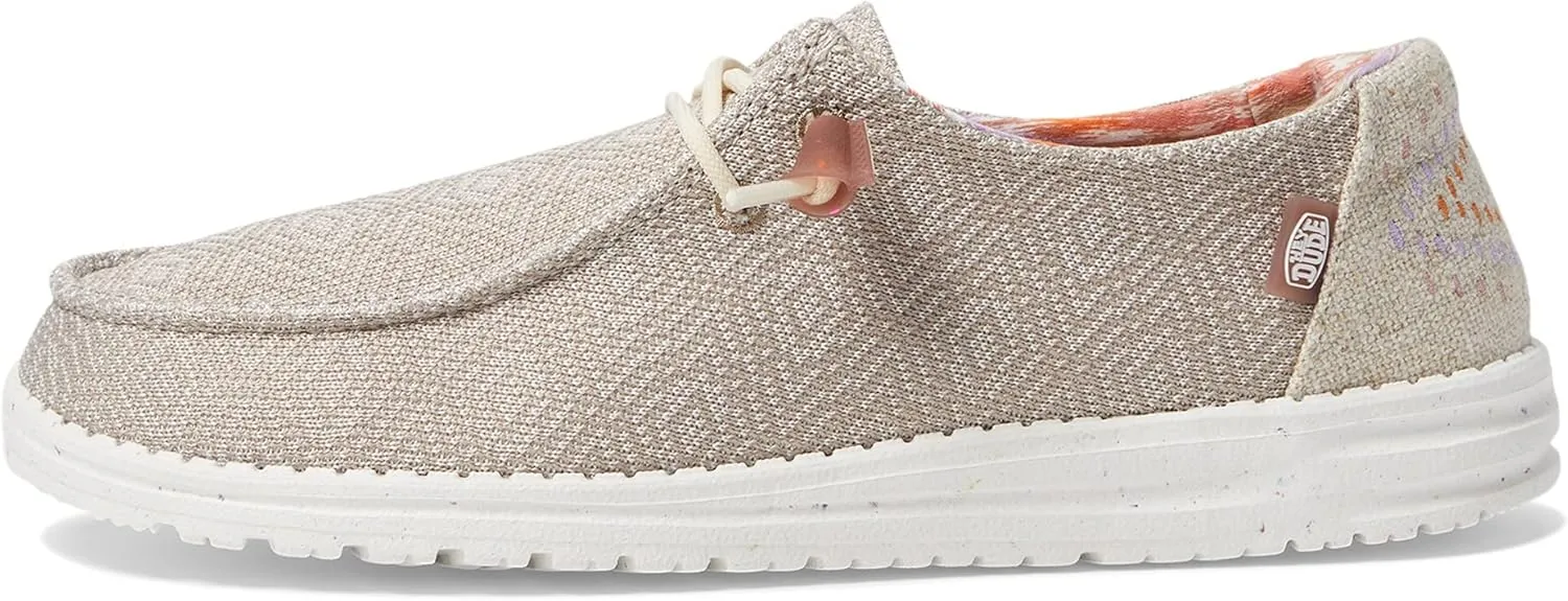 Hey Dude Women's Lily Multiple Colors | Women’s Shoes | Women’s Lace Up Loafers | Comfortable & Light-Weight