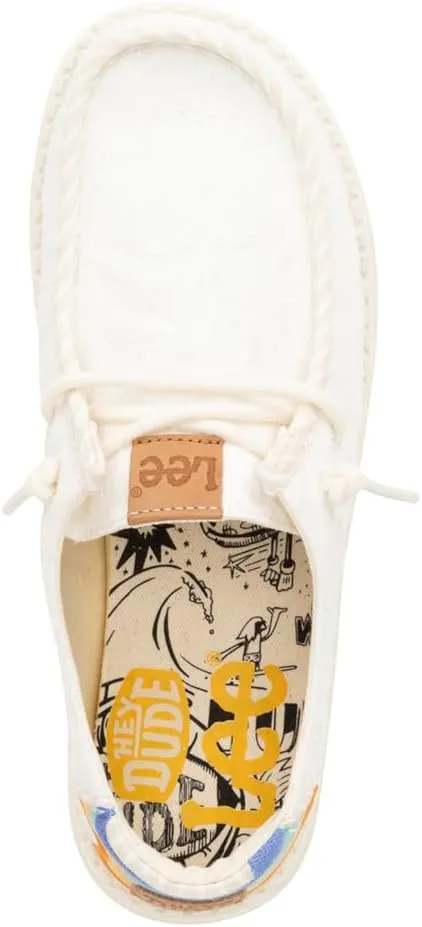 Hey Dude Women's Wendy Lee Collab | Women’s Shoes | Women’s Slip-on Loafers | Comfortable & Light-Weight