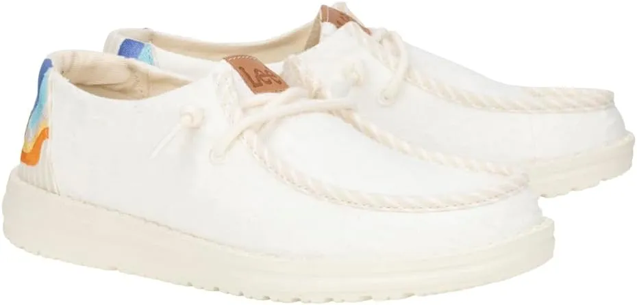 Hey Dude Women's Wendy Lee Collab | Women’s Shoes | Women’s Slip-on Loafers | Comfortable & Light-Weight