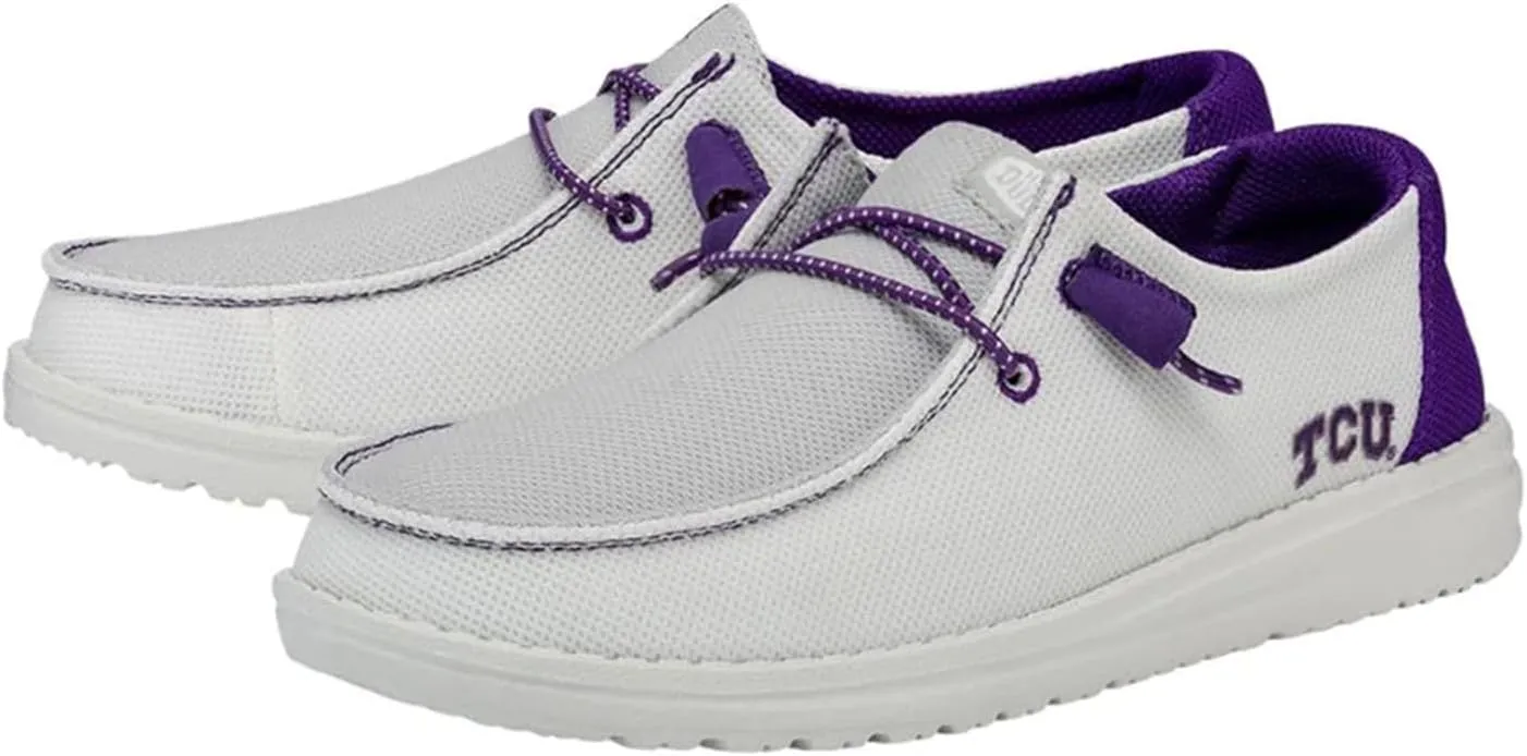 Hey Dude Women's Wendy NCAA | Women’s Shoes | Women's Slip-on Loafers | Comfortable & Light-Weight