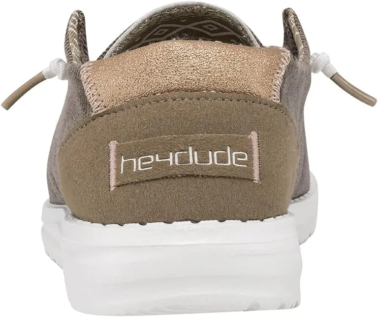 Hey Dude Women's Wendy Pois | Women’s Shoes | Women’s Lace Up Loafers | Comfortable & Light-Weight