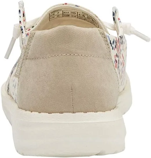 Hey Dude Women's Wendy Pois | Women’s Shoes | Women’s Lace Up Loafers | Comfortable & Light-Weight