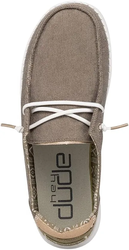 Hey Dude Women's Wendy Pois | Women’s Shoes | Women’s Lace Up Loafers | Comfortable & Light-Weight