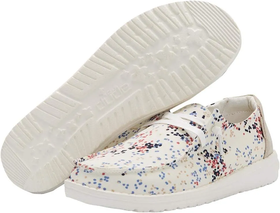 Hey Dude Women's Wendy Pois | Women’s Shoes | Women’s Lace Up Loafers | Comfortable & Light-Weight