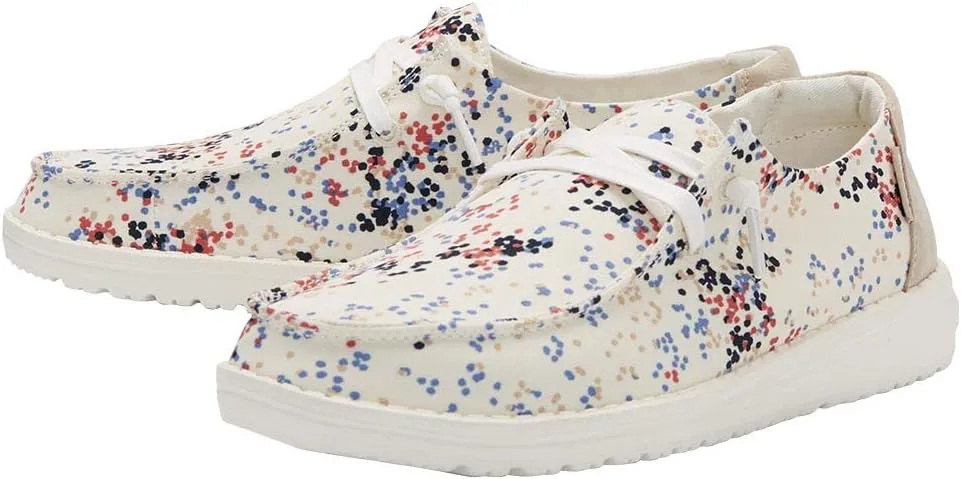 Hey Dude Women's Wendy Pois | Women’s Shoes | Women’s Lace Up Loafers | Comfortable & Light-Weight