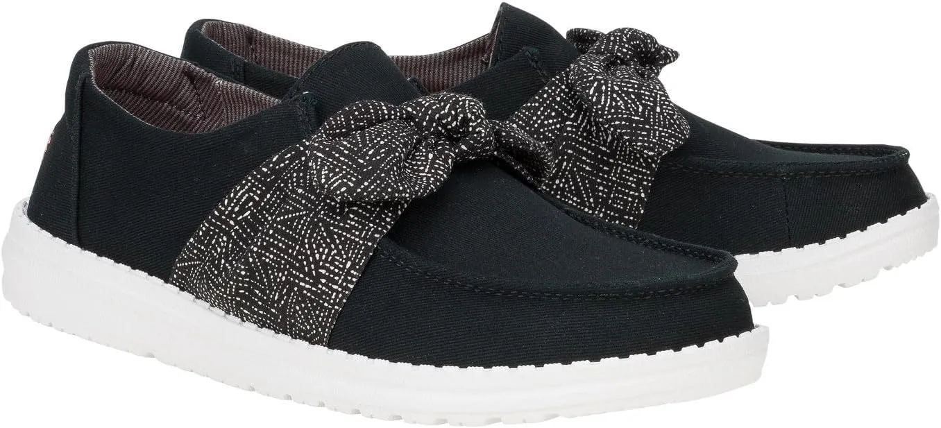 HEYDUDE Wendy Bow Essentials, Women’s Shoes, Women’s Slip-on Loafers, Comfortable & Light-Weight
