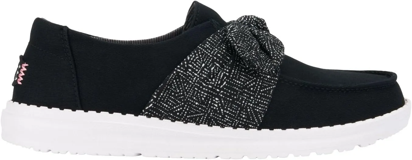 HEYDUDE Wendy Bow Essentials, Women’s Shoes, Women’s Slip-on Loafers, Comfortable & Light-Weight