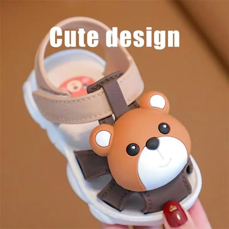 Infant Boys Girls Anti Slip Cartoon Sandals for Outdoor Walking