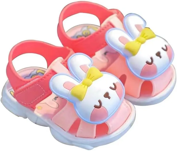 Infant Boys Girls Anti Slip Cartoon Sandals for Outdoor Walking