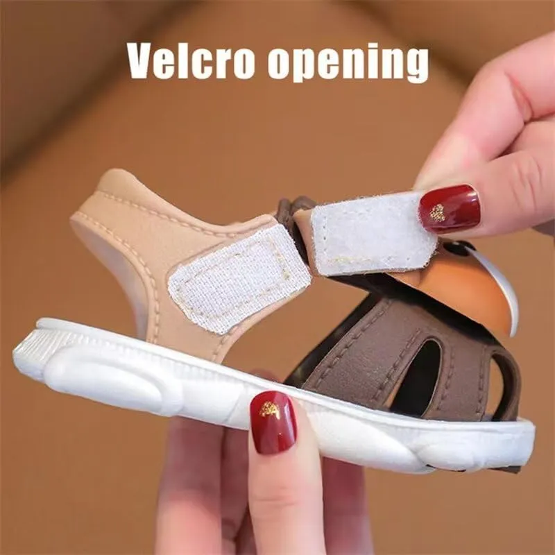 Infant Boys Girls Anti Slip Cartoon Sandals for Outdoor Walking