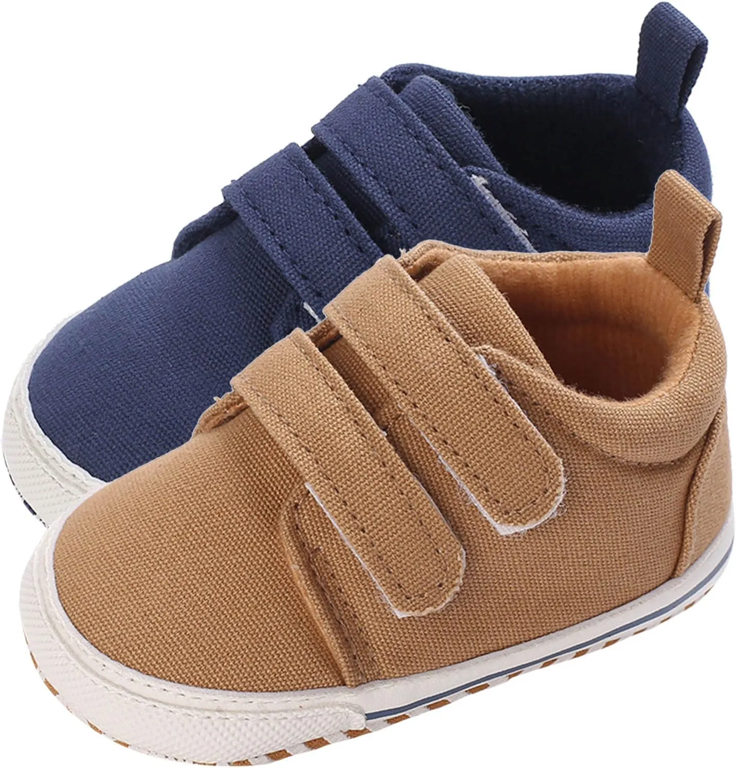 Infant Girls Boys Flat Bottom Ankle Sneakers Lightweight Comfortable High Top Casual Shoes for Outdoor Walking