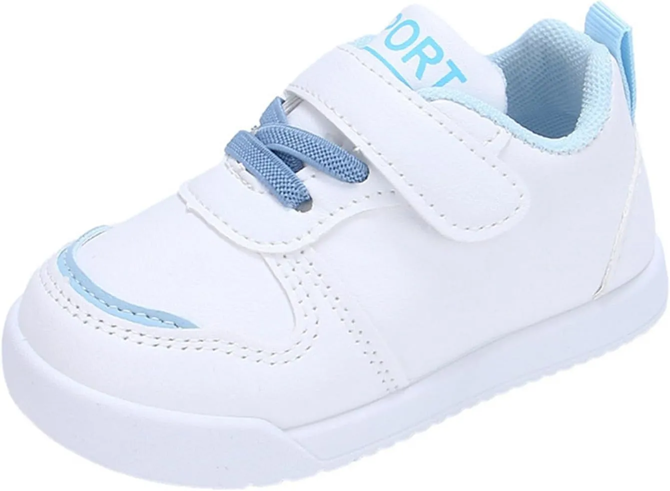 Infant Kids Sneakers School Running Loafers Lo𝐰 Top Walking Tennis Casual Shoes Strap Athletic Sneakers for Children