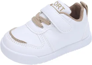 Infant Kids Sneakers School Running Loafers Lo𝐰 Top Walking Tennis Casual Shoes Strap Athletic Sneakers for Children