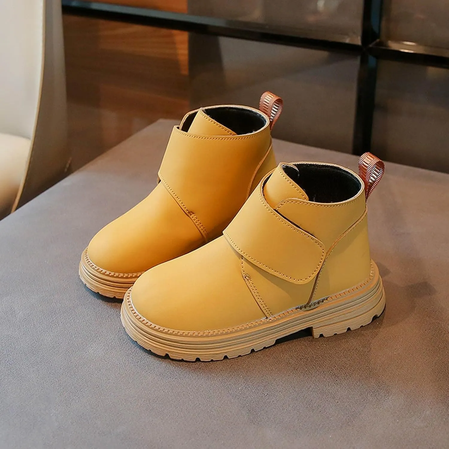 Infant Toddler Kids Winter Ankle Boot Solid Classic Water Proof Rubber Soft Sole Anti Winter Boots Sizes11 Cowboy Boots