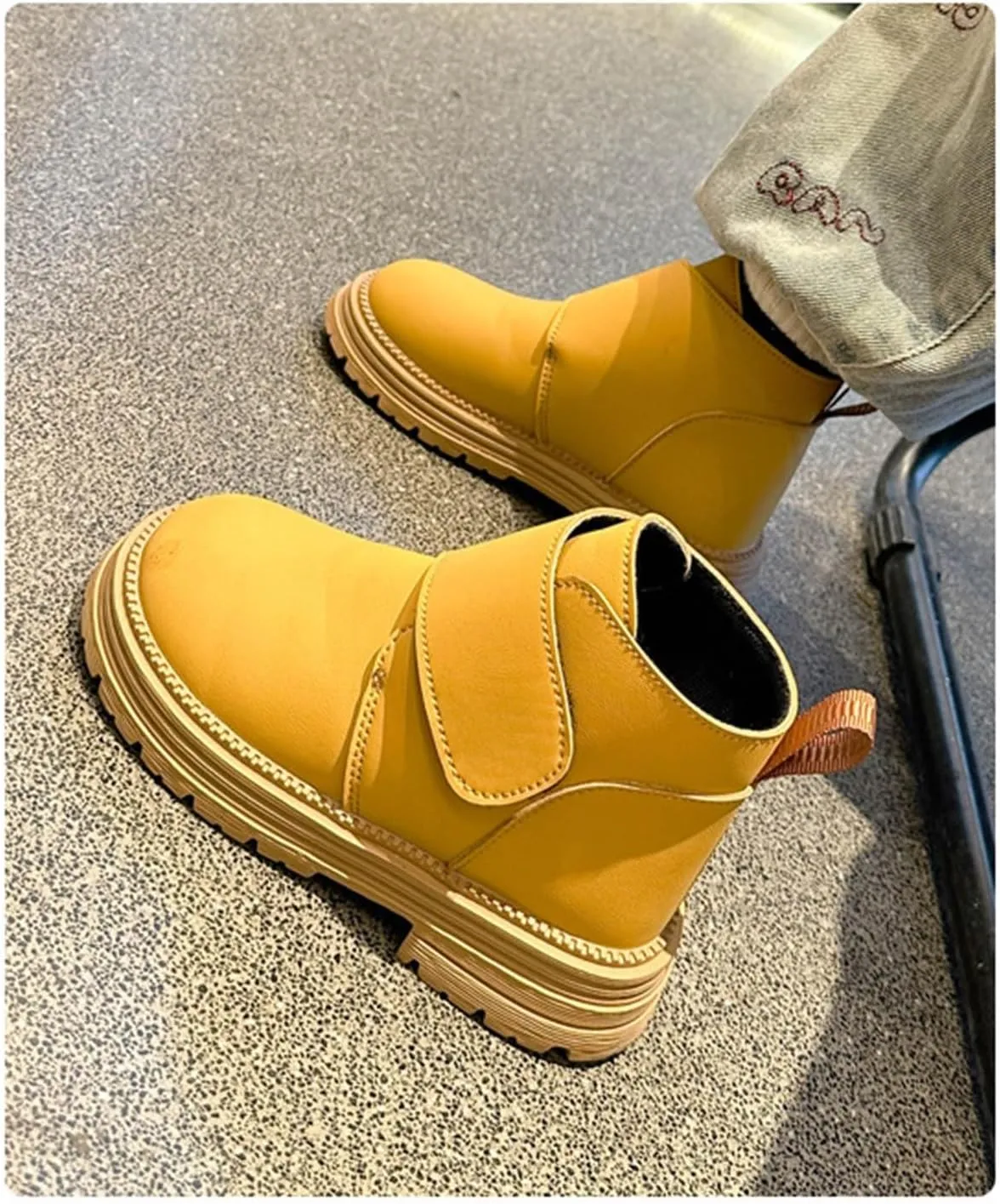Infant Toddler Kids Winter Ankle Boot Solid Classic Water Proof Rubber Soft Sole Anti Winter Boots Sizes11 Cowboy Boots