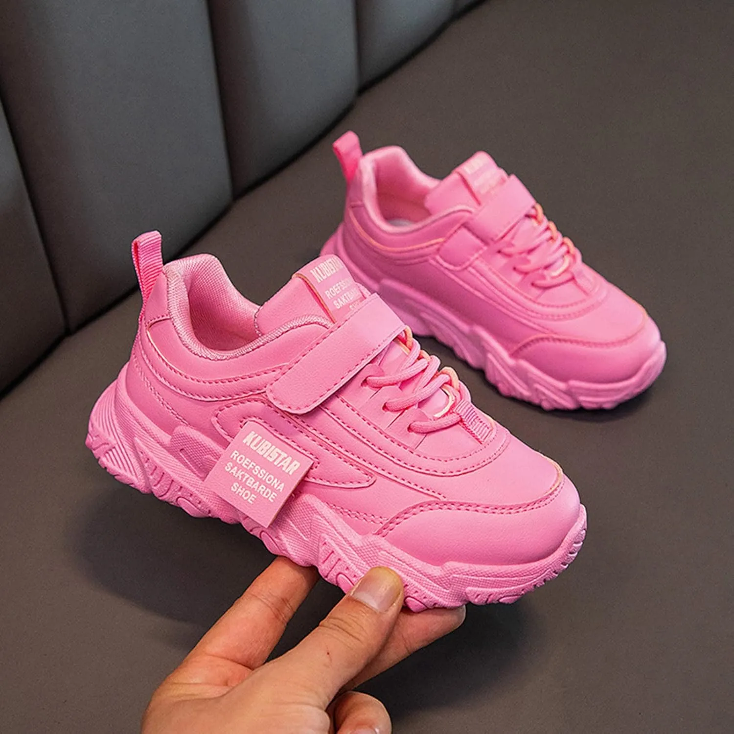 Kid Shoes Toddler Boy Girl Fashion Sneaker Athletic Running Shoes Big Kids Light Lace Up Non Slip Sports Shoes