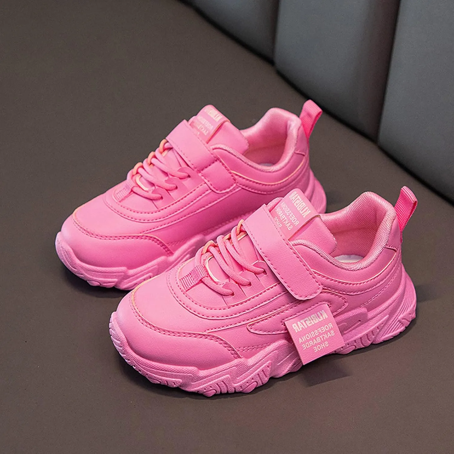 Kid Shoes Toddler Boy Girl Fashion Sneaker Athletic Running Shoes Big Kids Light Lace Up Non Slip Sports Shoes
