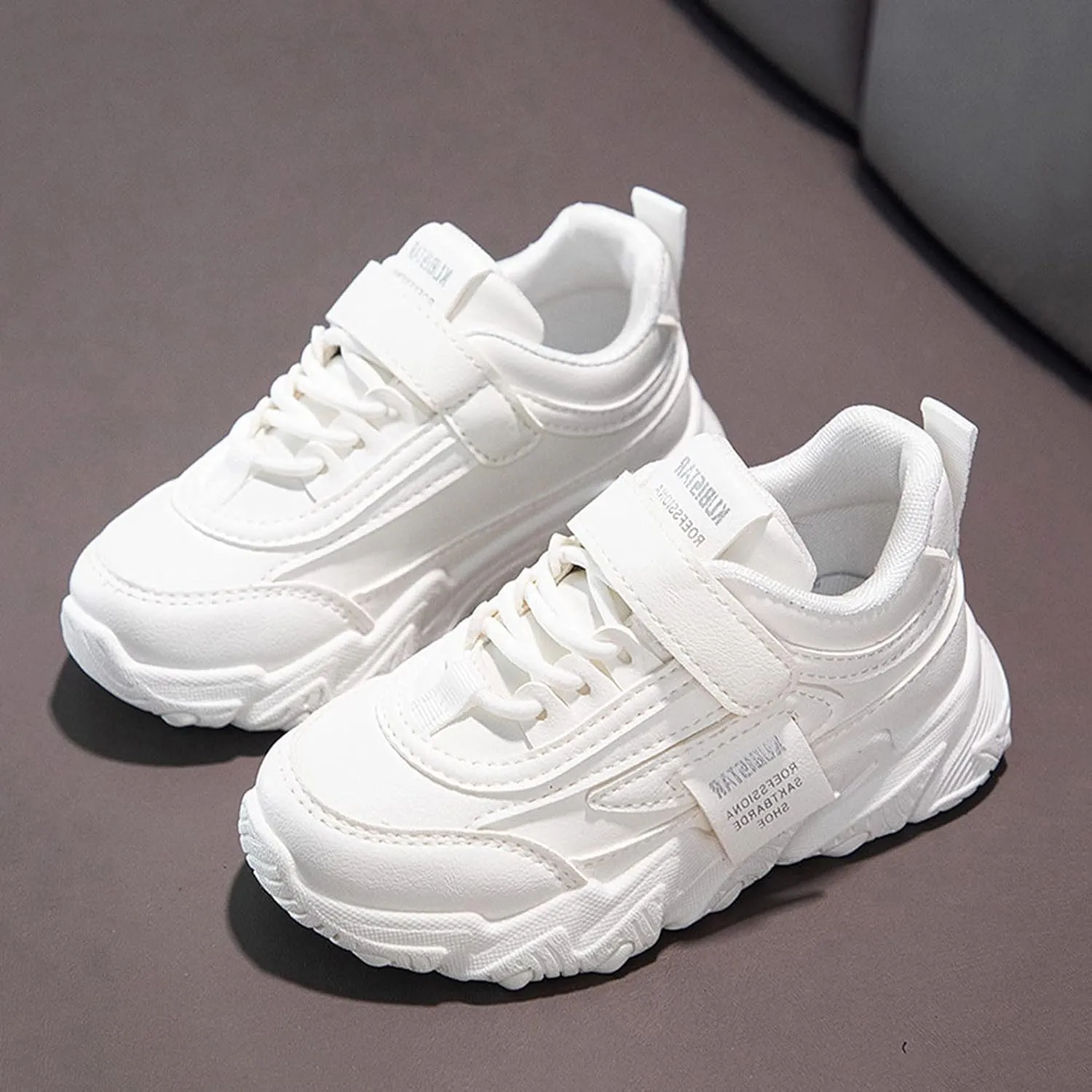 Kid Shoes Toddler Boy Girl Fashion Sneaker Athletic Running Shoes Big Kids Light Lace Up Non Slip Sports Shoes
