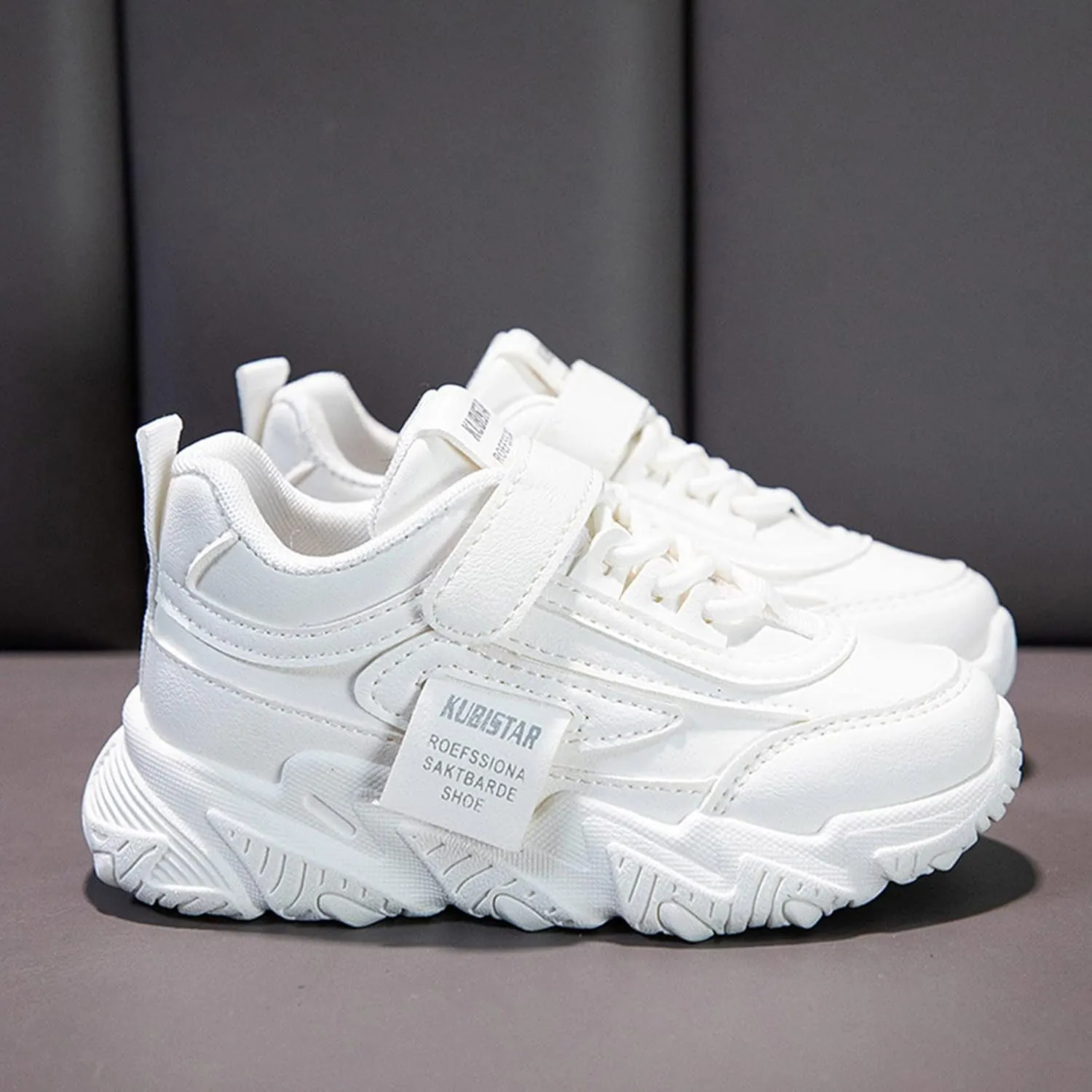 Kid Shoes Toddler Boy Girl Fashion Sneaker Athletic Running Shoes Big Kids Light Lace Up Non Slip Sports Shoes
