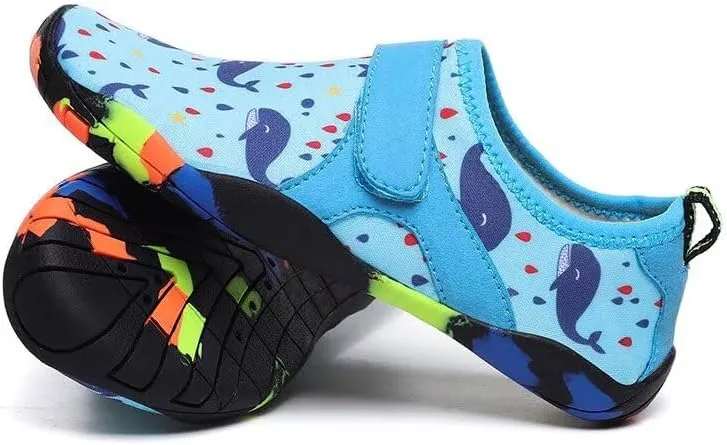 Kids Boy Girl Anti Slip Aqua Shoes for Beach