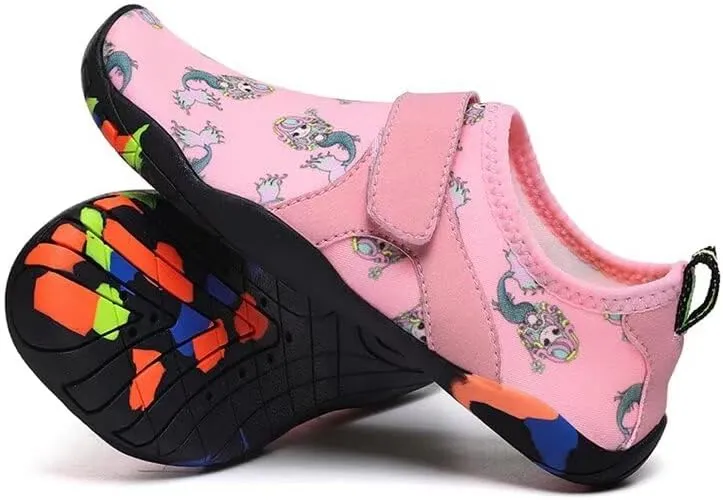 Kids Boy Girl Anti Slip Aqua Shoes for Beach