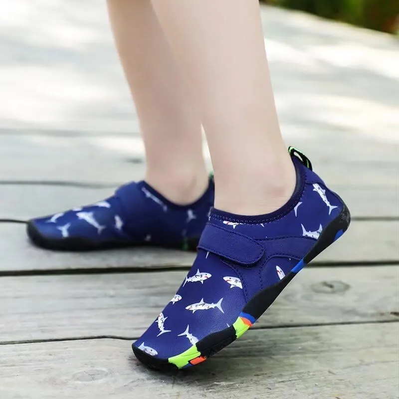 Kids Boy Girl Anti Slip Aqua Shoes for Beach