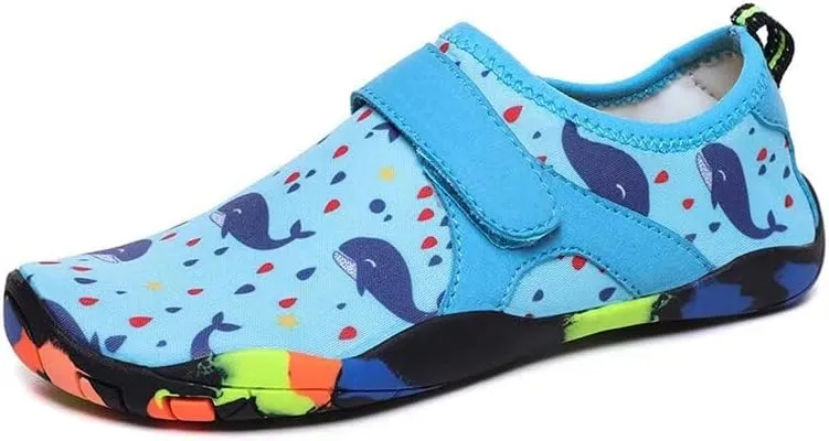 Kids Boy Girl Anti Slip Aqua Shoes for Beach