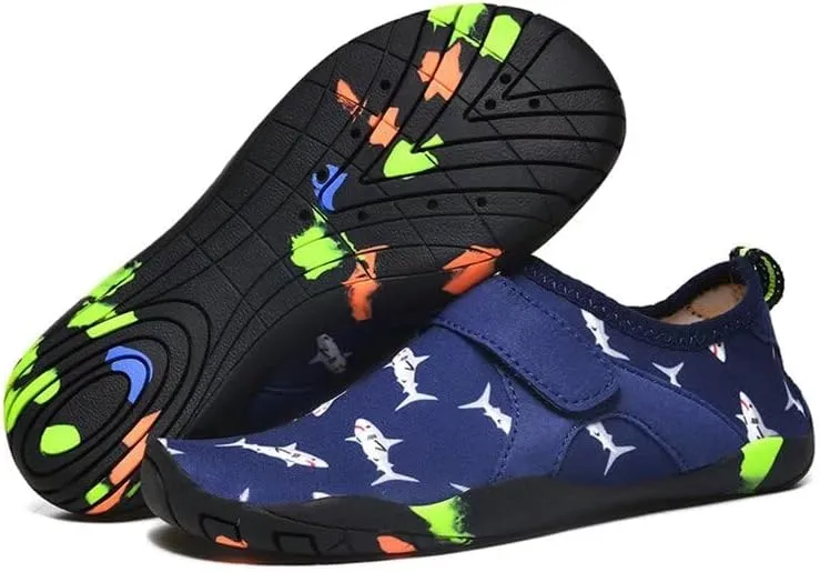 Kids Boy Girl Anti Slip Aqua Shoes for Beach
