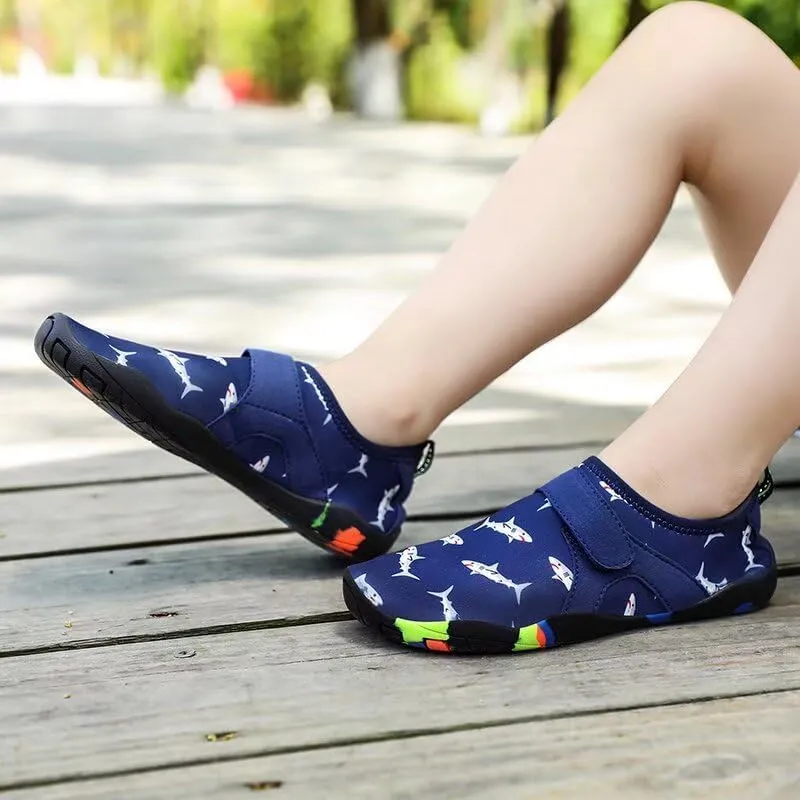 Kids Boy Girl Anti Slip Aqua Shoes for Beach
