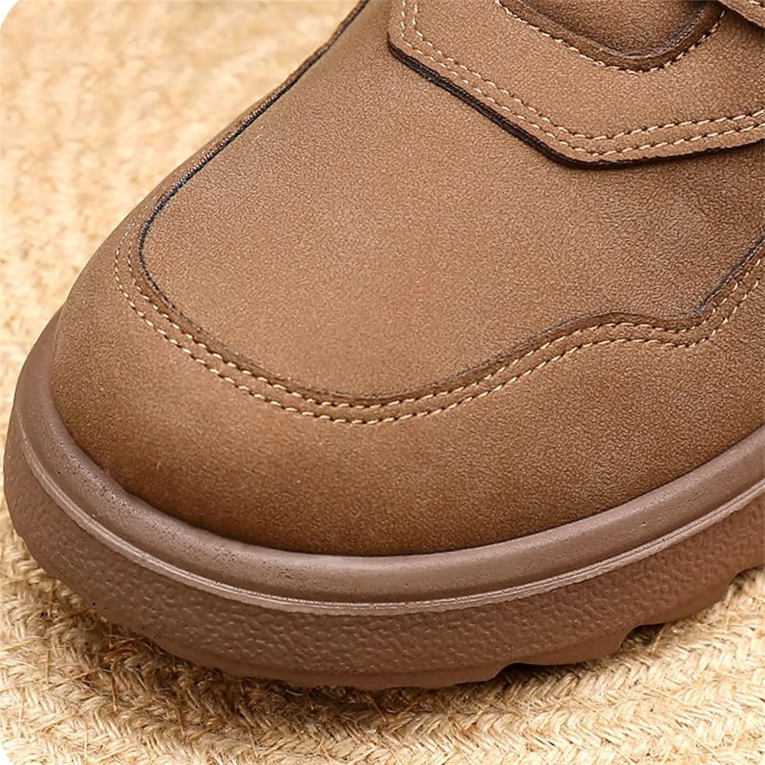 Kids Fuzzy Snow Booties Open Toe Shoes Childrens Outdoor Ski Warm Comfy Boots Light Breathable Thick Non Slip Shoes