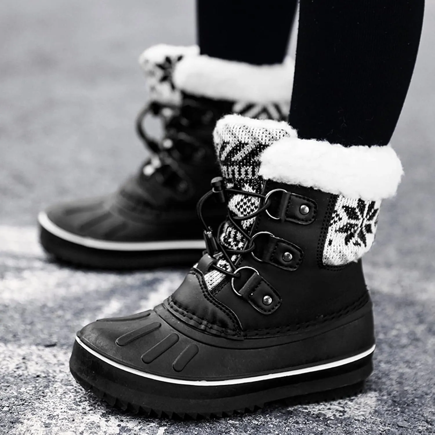 Kids Shoes Snow Boots Girls Boys OutdoorBoots Warm Boots with Cotton Snow Boots Girl Apparel