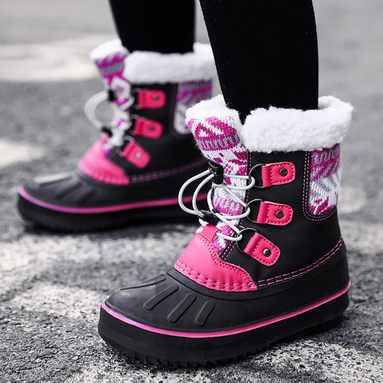 Kids Shoes Snow Boots Girls Boys OutdoorBoots Warm Boots with Cotton Snow Boots Girl Apparel