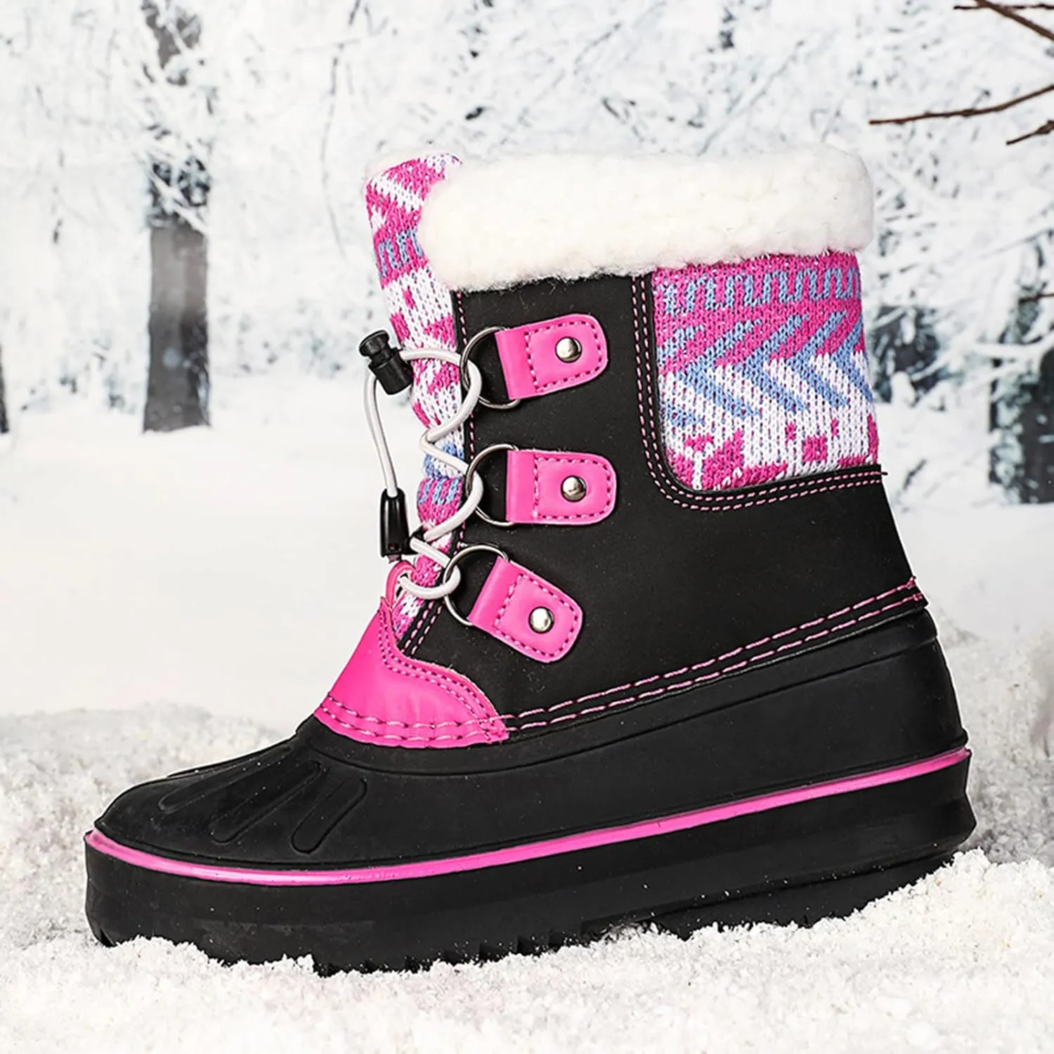 Kids Shoes Snow Boots Girls Boys OutdoorBoots Warm Boots with Cotton Snow Boots Girl Apparel