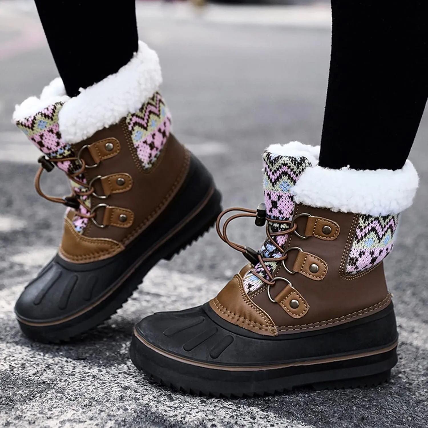 Kids Shoes Snow Boots Girls Boys OutdoorBoots Warm Boots with Cotton Snow Boots Girl Apparel