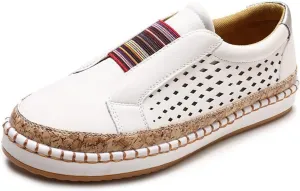 Ladmiple Womens Shoes Dressy Casual Loafers Low Top Canvas Sneakers Slip On Casual Fashion Comfortable Walking Shoes