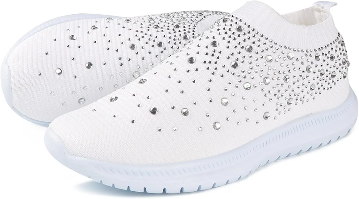 Ladmiple Womens Tennis Shoes Running Non Slip Athletic Walking Workout Sneakers Casual Fashion Comfort Slip On Gym Shoes