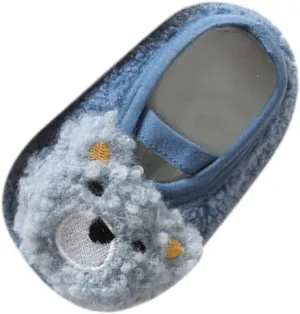 Light up Shoes Size 5 Boys and Girls Cartoon Character Pattern Warm Toddler Shoes Indoor Girls Soccer Cleats Size 8